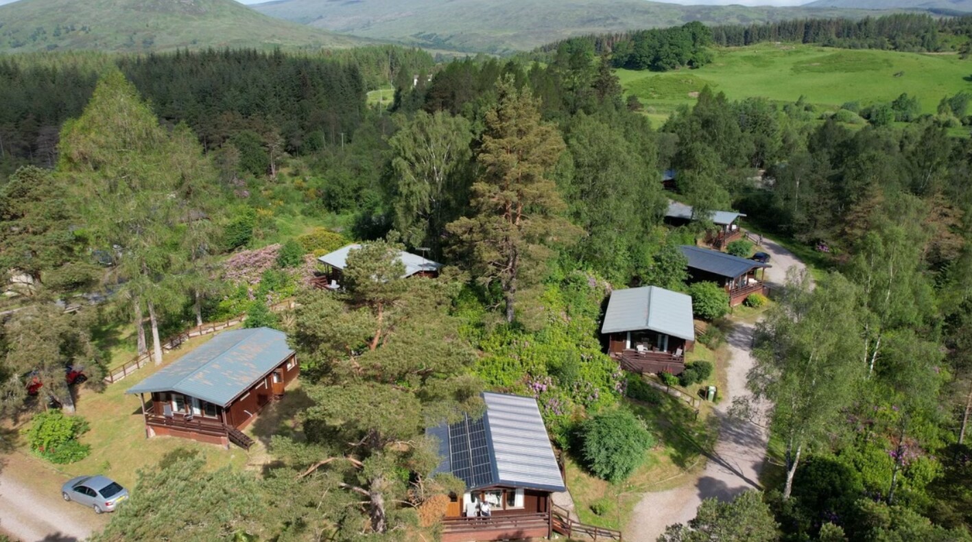Holiday Chalets, Fort William for sale Aerial- Image 1 of 1