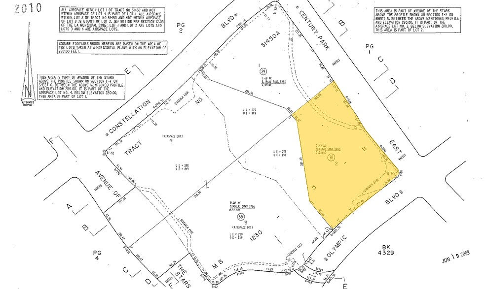 2049 Century Park E, Los Angeles, CA for rent - Plat Map - Image 2 of 83