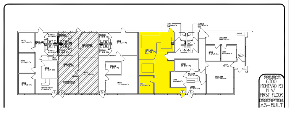 6300 Montano Rd NW, Albuquerque, NM for rent - Floor Plan - Image 3 of 7