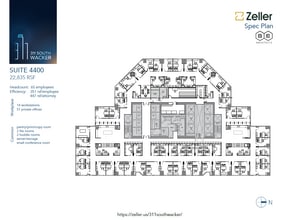 311 S Wacker Dr, Chicago, IL for rent Floor Plan- Image 1 of 3