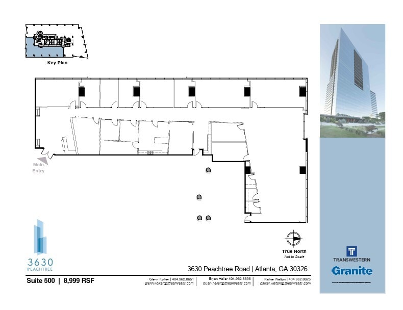 3630 Peachtree Rd NE, Atlanta, GA to rent Floor Plan- Image 1 of 1