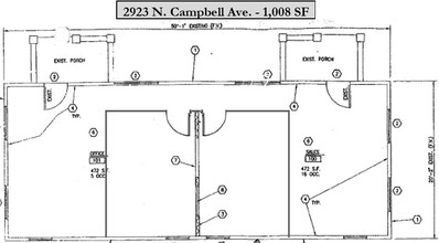 2923 N Campbell Ave, Tucson, AZ for rent Building Photo- Image 1 of 1