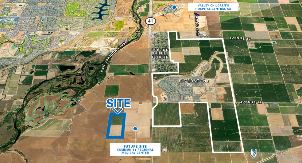 Avenue 12 & HWY 41, Madera, CA for sale - Building Photo - Image 1 of 1