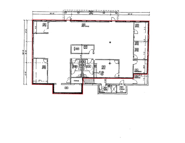 2121-2141 Chamber Center Dr, Fort Mitchell, KY for rent - Floor Plan - Image 2 of 2