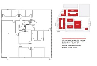 5555 N Lamar Blvd, Austin, TX for rent Floor Plan- Image 1 of 1