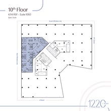 1220 L St NW, Washington, DC to rent Floor Plan- Image 2 of 7