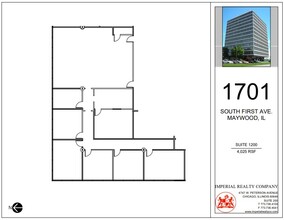 1701 S 1st Ave, Maywood, IL for rent Floor Plan- Image 1 of 1