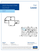 2425 Fountain View Dr, Houston, TX for rent Floor Plan- Image 1 of 1