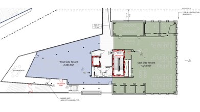 215 NW A St, Bentonville, AR to rent Site Plan- Image 1 of 1