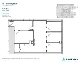 501 E Kennedy Blvd, Tampa, FL to rent Floor Plan- Image 1 of 1