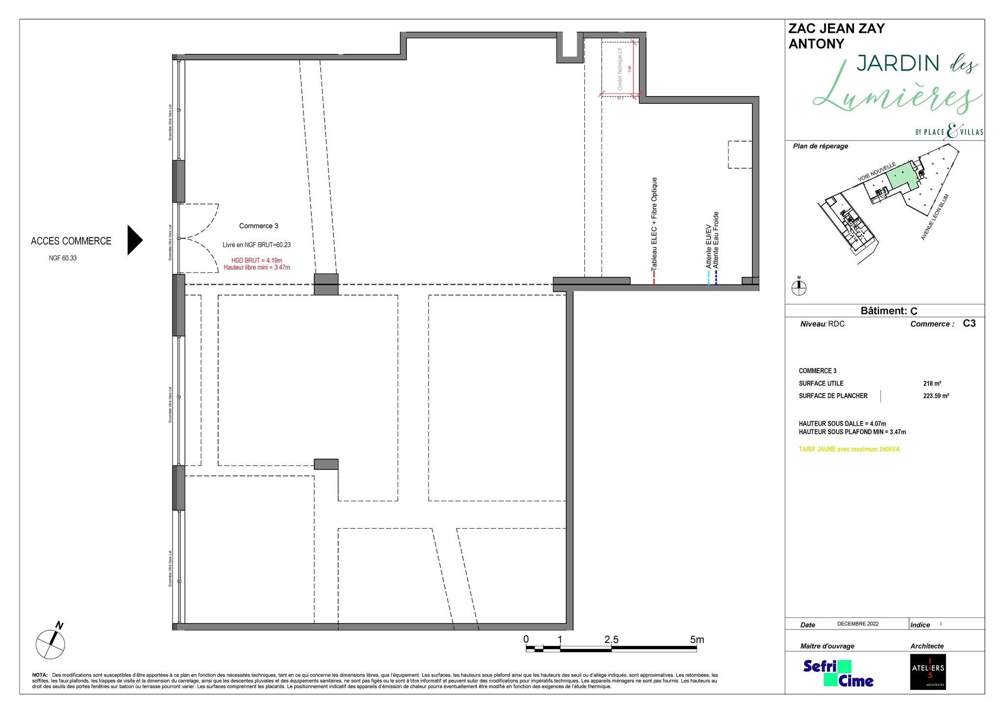 1 Place Simone Veil, Antony to rent Floor Plan- Image 1 of 1