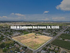 1608 W California Ave, Fresno, CA for sale Aerial- Image 1 of 14