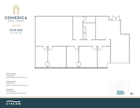 1717 Main St, Dallas, TX for rent Floor Plan- Image 1 of 1