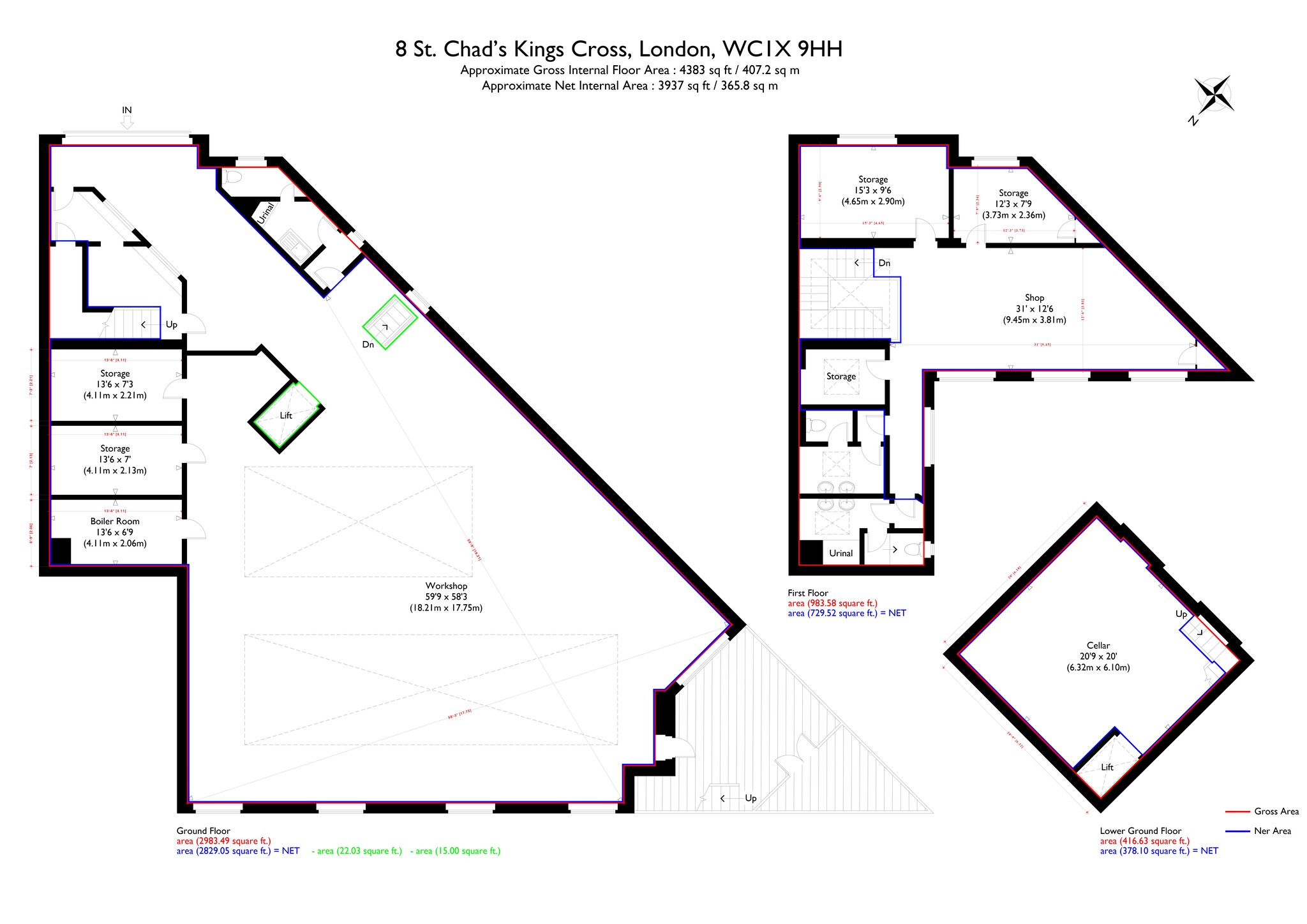 8 St. Chad's Pl, London to rent Site Plan- Image 1 of 1