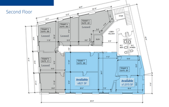 2 N Santa Cruz Ave, Los Gatos, CA for rent Floor Plan- Image 1 of 1