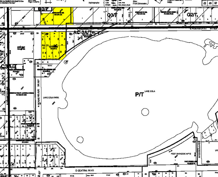 200 E Robinson St, Orlando, FL for rent - Plat Map - Image 2 of 10