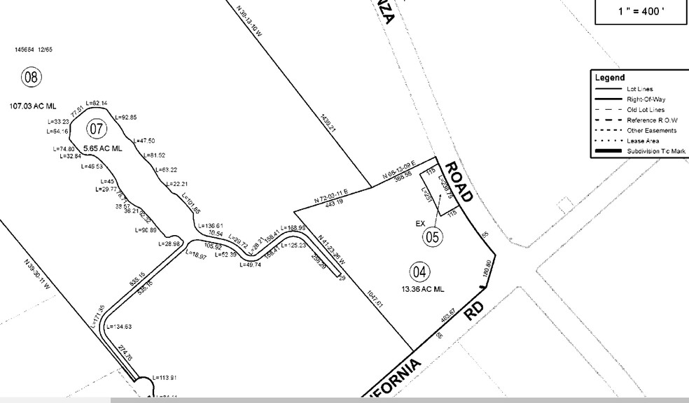 Rancho California Rd, Temecula, CA for sale - Plat Map - Image 2 of 2