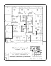 300 Littleton Rd, Parsippany, NJ to rent Site Plan- Image 1 of 1