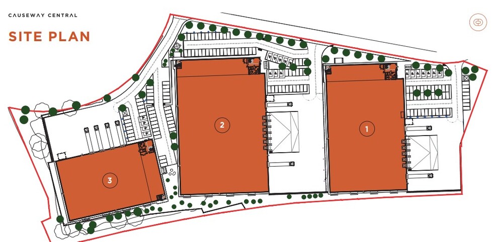 Causeway Central, Egham for rent - Site Plan - Image 2 of 2