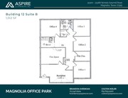 Magnolia Office Park_FloorPlan Building 12_Suite B_(1_512)SF