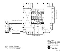 3280 Peachtree Rd, Atlanta, GA to rent Floor Plan- Image 1 of 1