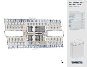 120 Broadway, New York, NY to rent Floor Plan- Image 2 of 3