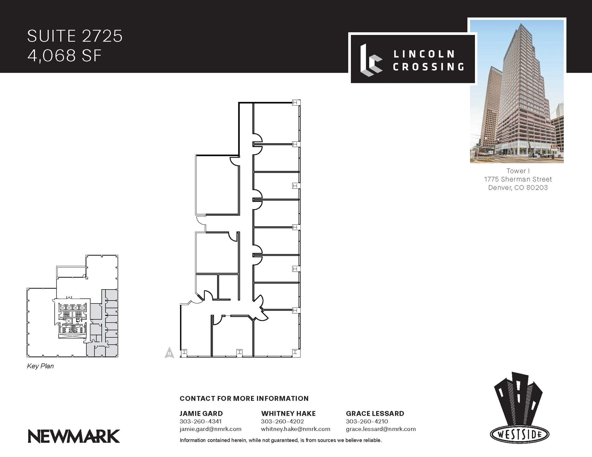 1775 Sherman St, Denver, CO to rent Floor Plan- Image 1 of 1