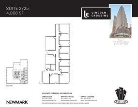 1775 Sherman St, Denver, CO to rent Floor Plan- Image 1 of 1