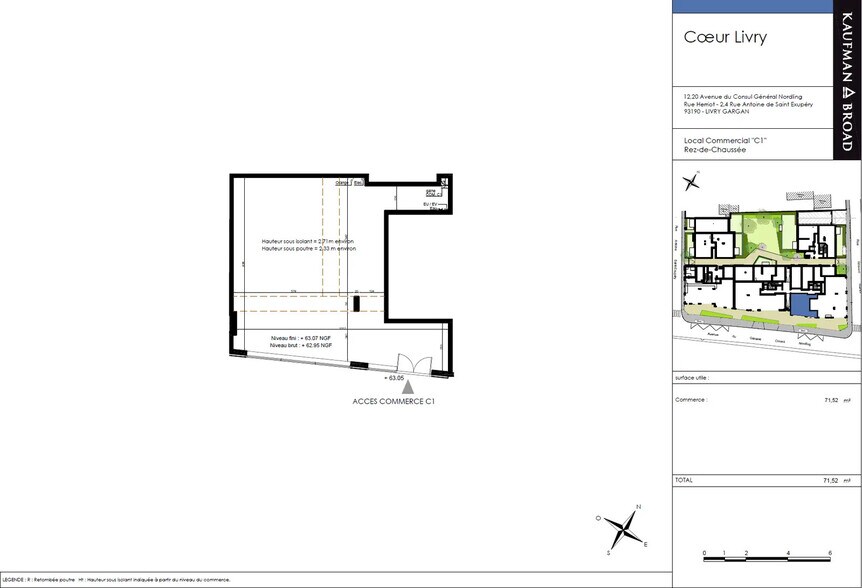12 Av Du Consul General Nordling, Livry-Gargan to rent - Floor Plan - Image 3 of 4