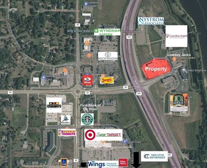 Hwy 101 and 90th Street, Otsego, MN for sale - Building Photo - Image 1 of 2