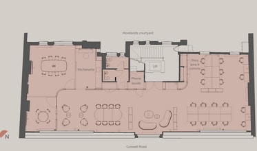 80 Goswell Rd, London to rent Floor Plan- Image 1 of 5