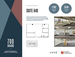 700 N Brand Blvd, Glendale, CA for rent Floor Plan- Image 1 of 5