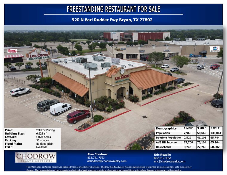 920 N Earl Rudder Fwy, Bryan, TX for sale - Building Photo - Image 1 of 15