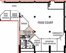 401 9th Ave SW, Calgary, AB to rent Floor Plan- Image 1 of 2