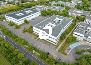 Cergy - Aerial map view