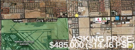 Cheyenne Ave, North Las Vegas, NV for sale Aerial- Image 1 of 1