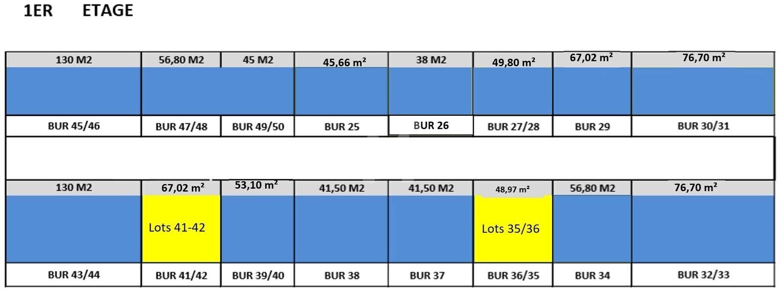 Office in Lieusaint to rent Floor Plan- Image 1 of 1