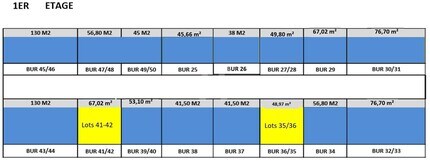 Office in Lieusaint to rent Floor Plan- Image 1 of 1