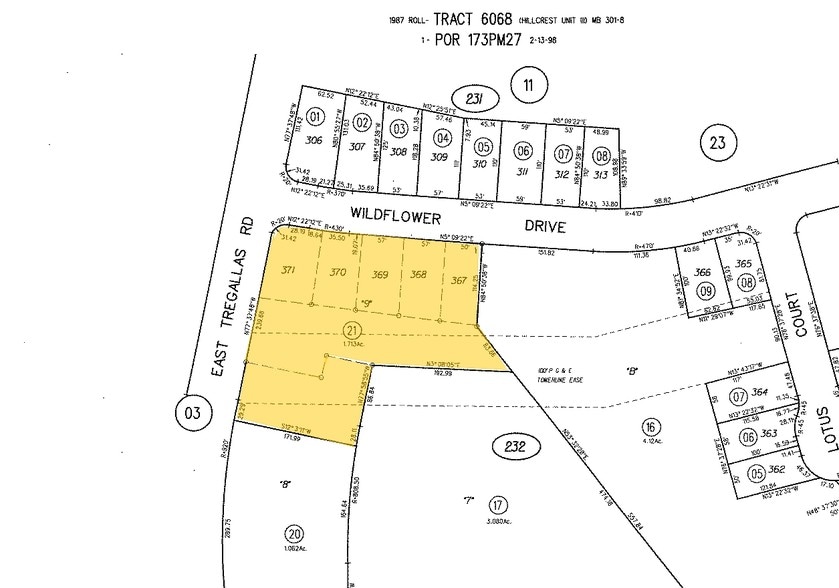 2711 Hillcrest Ave, Antioch, CA to rent - Plat Map - Image 2 of 6