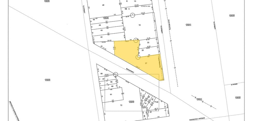 7235 Broadway, Jackson Heights, NY for rent - Plat Map - Image 2 of 2