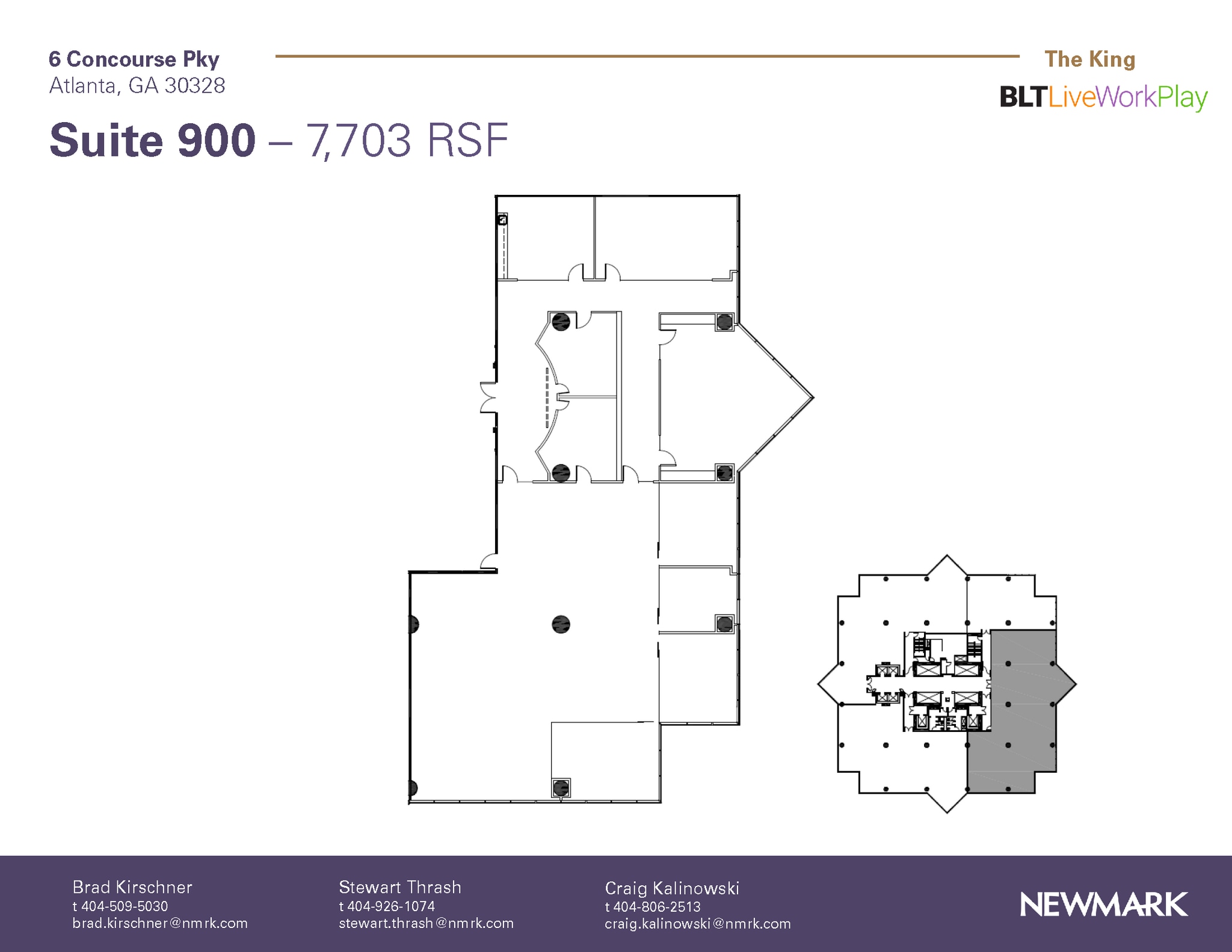 6 Concourse Pky NE, Atlanta, GA to rent Floor Plan- Image 1 of 1