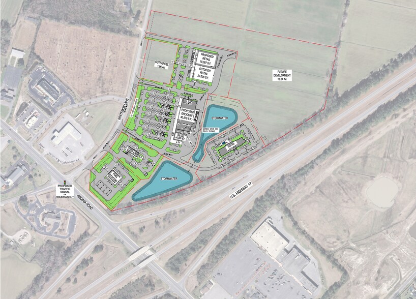 US Highway 17 & NC Highway 32, Edenton, NC for rent - Site Plan - Image 3 of 3