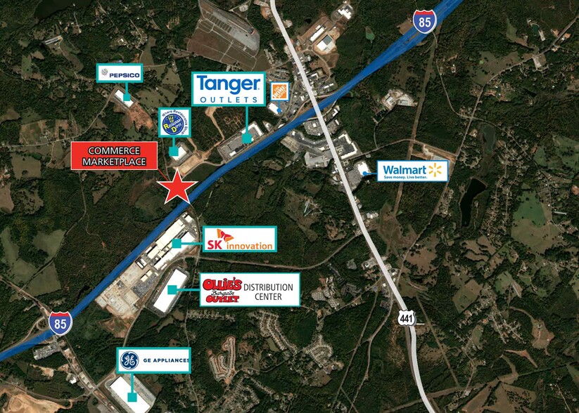 Steven B Tanger Blvd, Commerce, GA for sale - Building Photo - Image 3 of 4