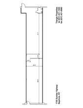 1747-1757 Sunrise Hwy, Bay Shore, NY for rent Floor Plan- Image 2 of 4