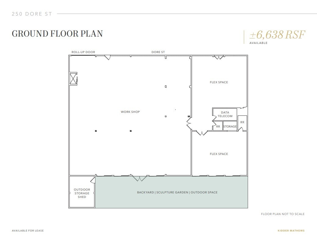 250 Dore St, San Francisco, CA to rent Floor Plan- Image 1 of 3