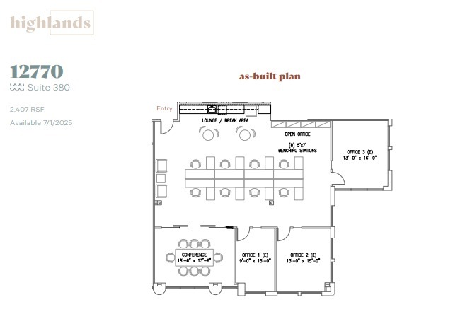 12750 High Bluff Dr, San Diego, CA for rent Floor Plan- Image 1 of 8