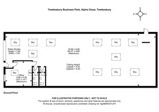 Alpha Clos, Tewkesbury to rent Floor Plan- Image 1 of 1
