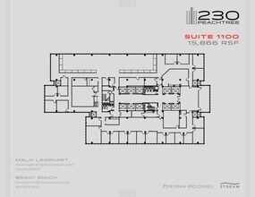 230 Peachtree St NW, Atlanta, GA to rent Floor Plan- Image 1 of 1