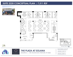 1301 Solana Blvd, Westlake, TX for rent Floor Plan- Image 1 of 2