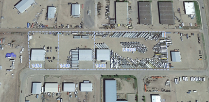 1442-1454 Brier Estates Cres NW, Medicine Hat, AB - aerial  map view